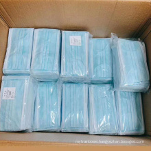 Disposable 3 Ply Non Woven Face Mask with